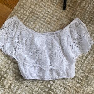 Miguelina Crochet Top